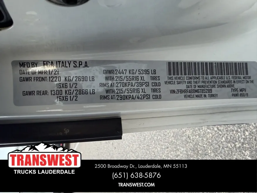 2021 RAM Promaster City Tradesman | Photo 20 of 21