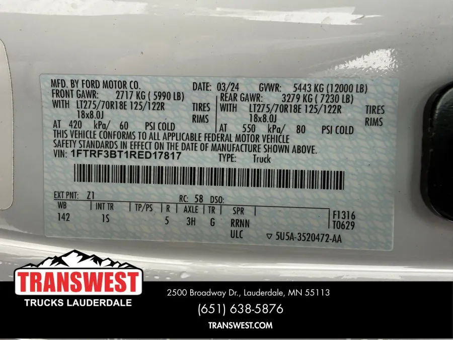 2024 Ford Super Duty F-350 XL | Photo 14 of 15