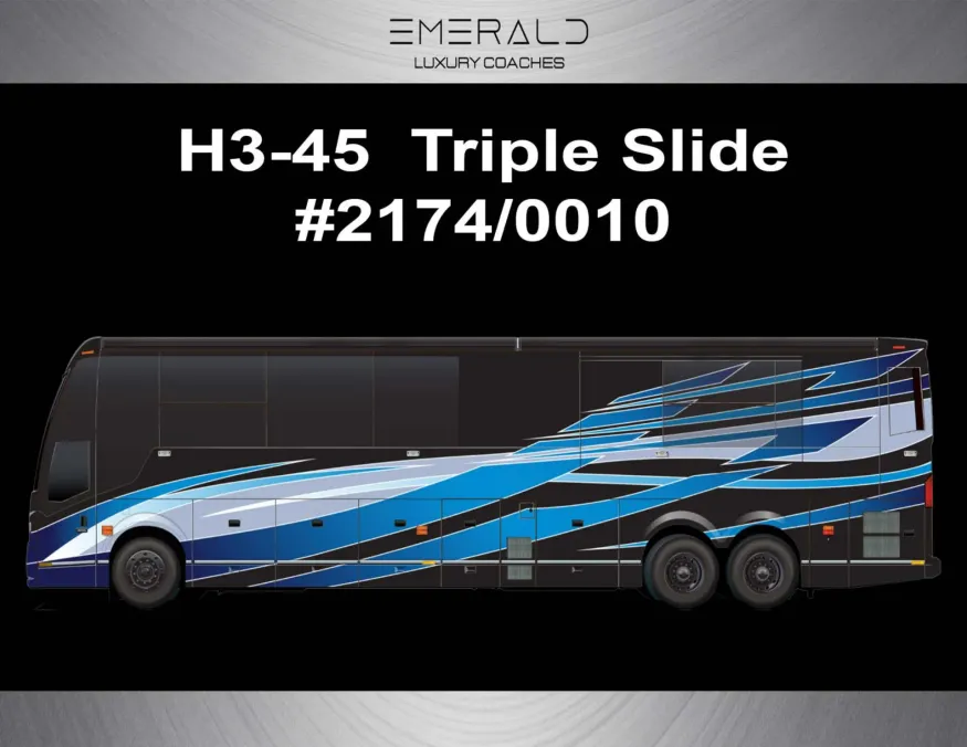 2026 Emerald Luxury Coaches Prevost H3-45 Triple Slide | Photo 23 of 23