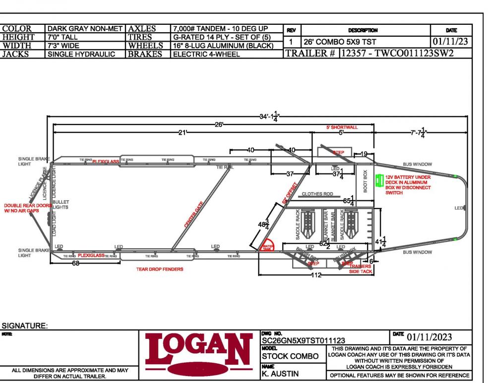 2023 Logan Coach Stockman Express Combo | Photo 28 of 27