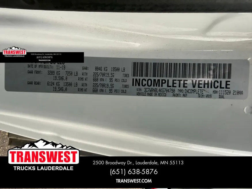 2019 RAM 5500HD Tradesman | Photo 17 of 20