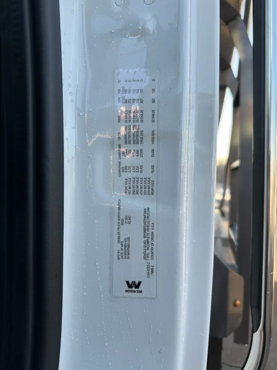 2026 Western Star 47X | Photo 14 of 14
