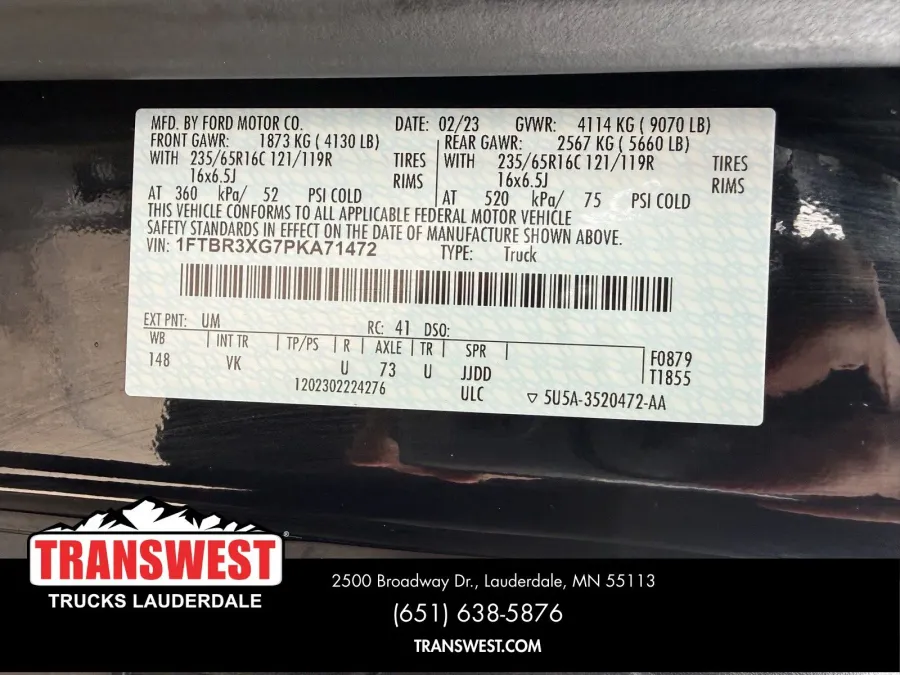 2023 Ford T-250 | Photo 19 of 21