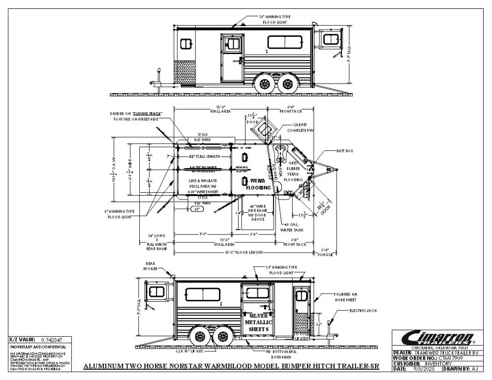 2026 Cimarron Norstar Warmblood