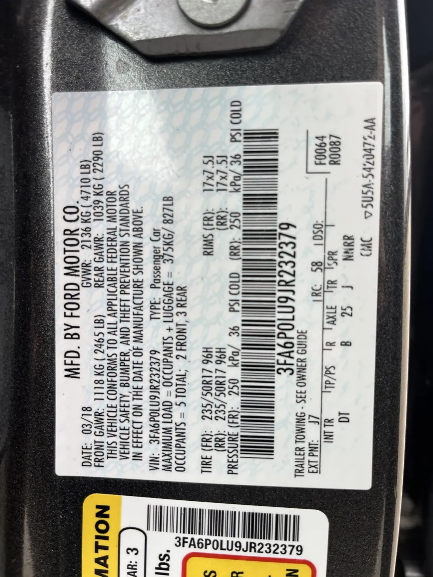 2018 Ford Fusion | Photo 18 of 19