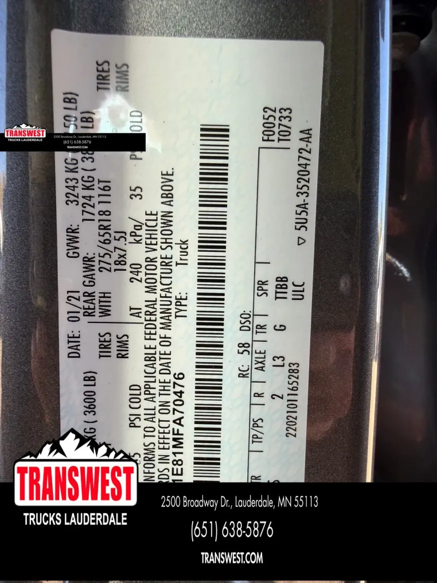 2021 Ford F-150 XLT | Photo 20 of 21