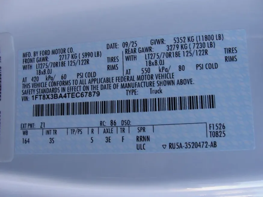 2026 Ford Super Duty F-350 XLT | Photo 12 of 14