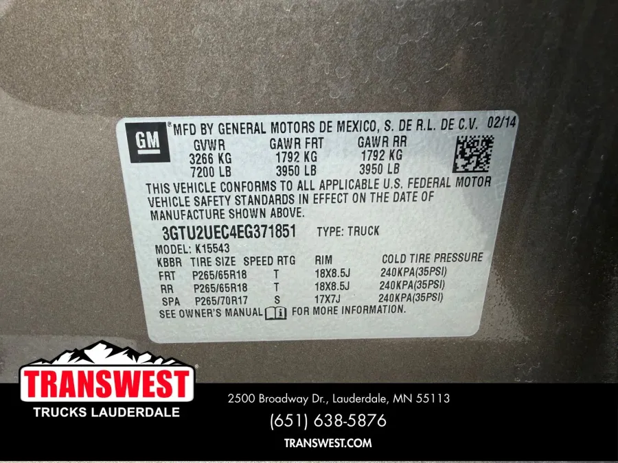 2014 GMC Sierra 1500 SLE | Photo 24 of 25