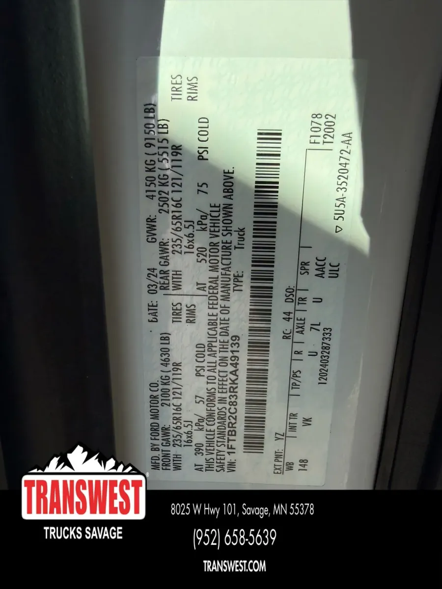 2024 Ford Transit-250 Base | Photo 13 of 14