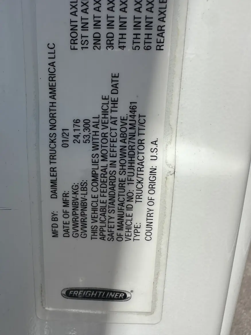 2022 Freightliner Cascadia 126 | Photo 24 of 24