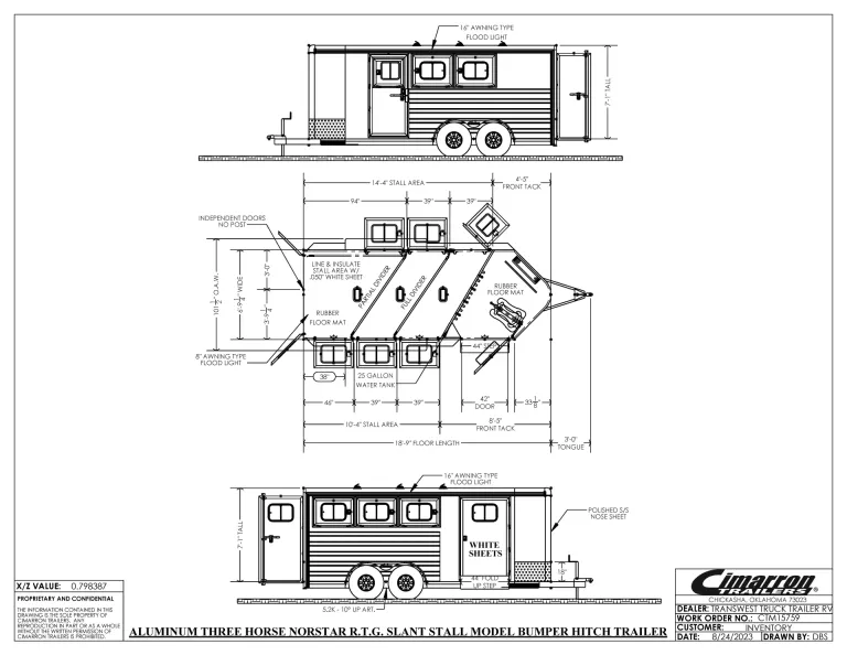 2024 Cimarron Norstar 3HBP