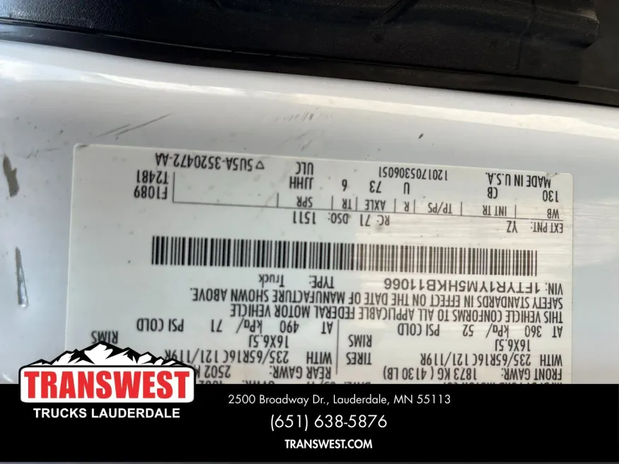 2017 Ford Transit-250 Base | Photo 18 of 20