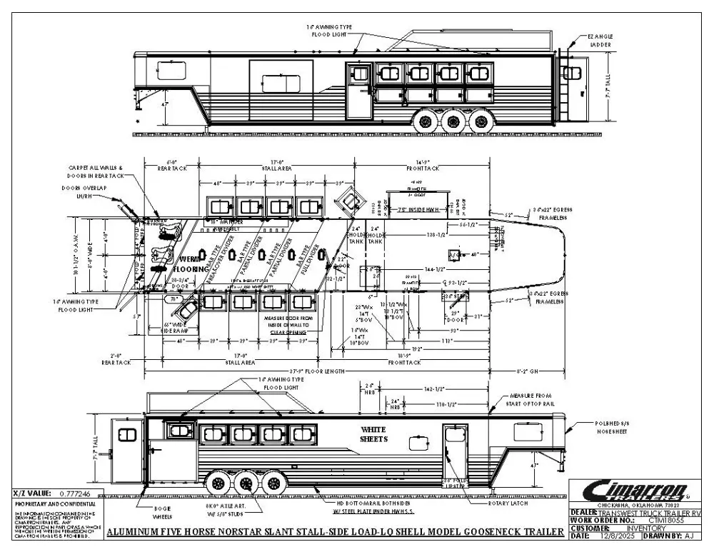 2027 Cimarron Norstar 5HLQ