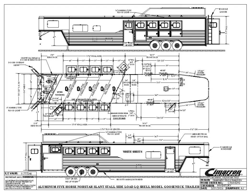 2027 Cimarron Norstar 5HLQ 