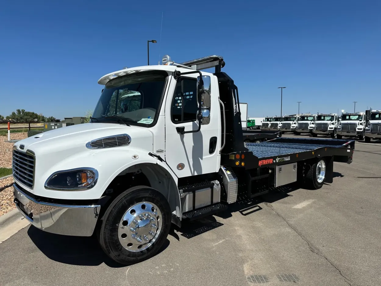 Versatran Telehandler Retriever Trucks for Sale - Versatran Heavy Equipment Transporters ...