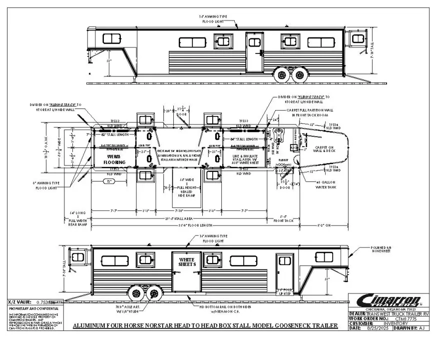 2026 Cimarron Norstar 4HGN Head to Head | Photo 23 of 22