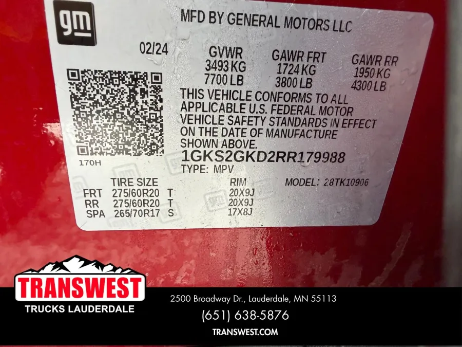 2024 GMC Yukon XL SLT | Photo 21 of 22