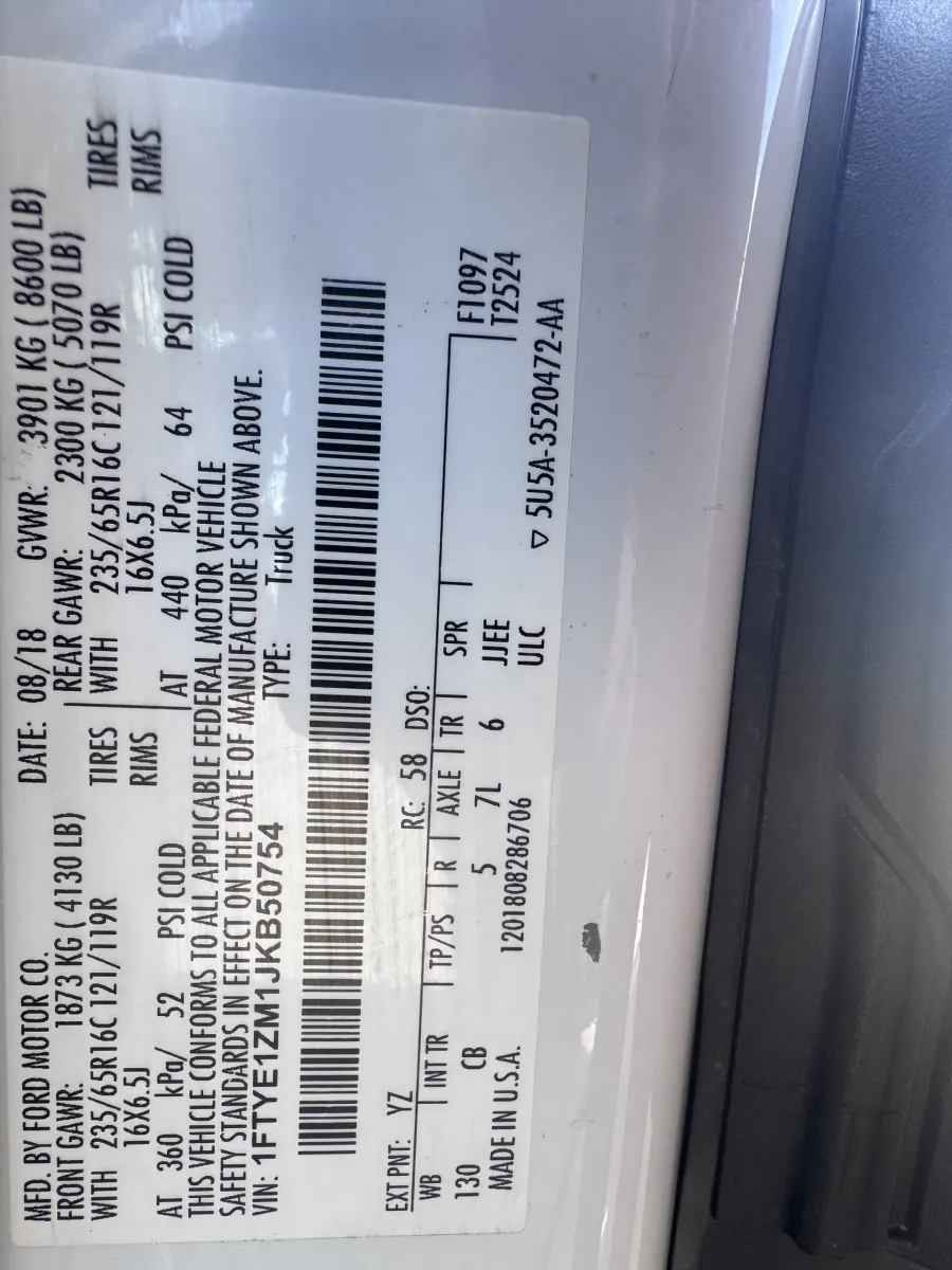 2018 Ford Transit | Photo 17 of 17