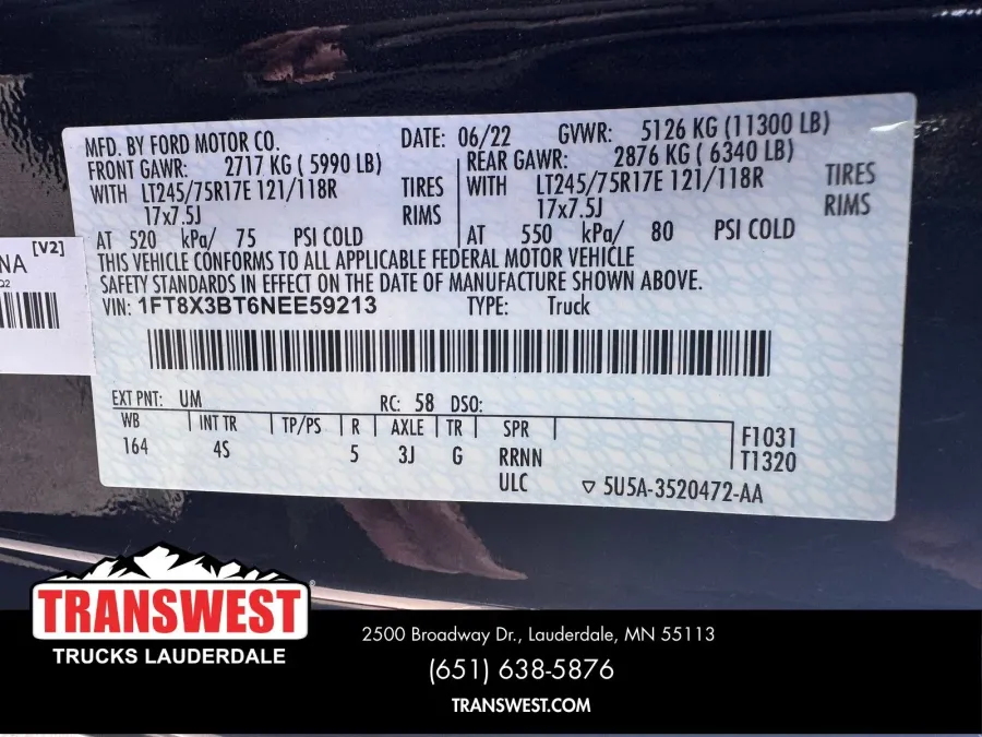 2022 Ford Super Duty F-350 XL | Photo 21 of 22