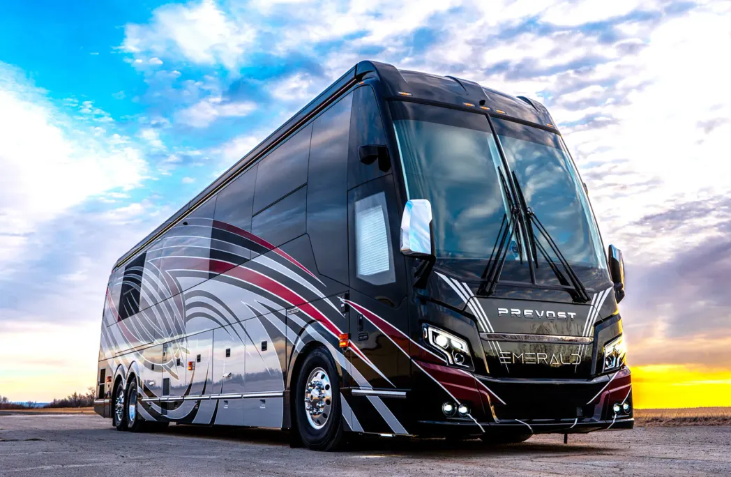 2026 Emerald Luxury Coaches Prevost H3-45 Triple Slide 