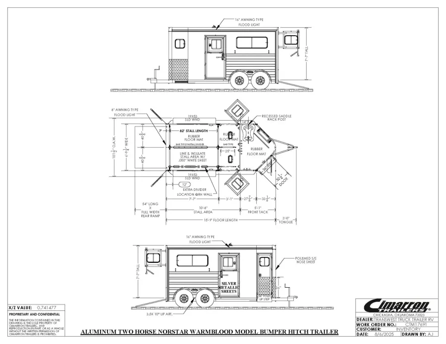 2026 Cimarron Norstar Warmblood | Photo 19 of 18