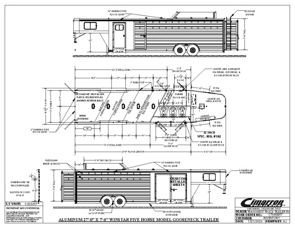 2027 Cimarron Winstar 5HGN