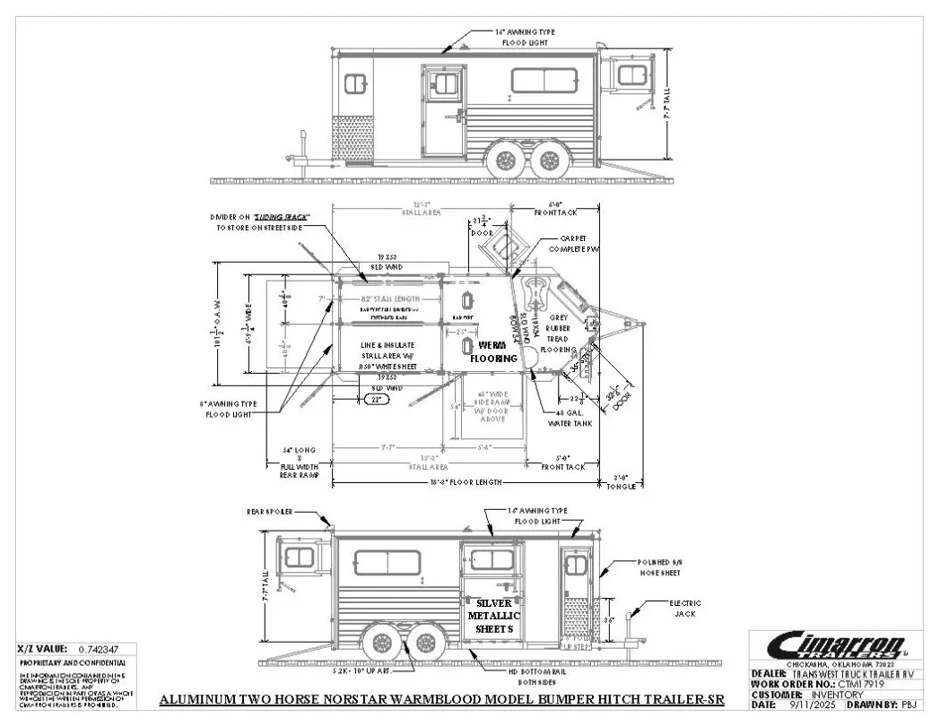 2026 Cimarron Norstar 2HBP 