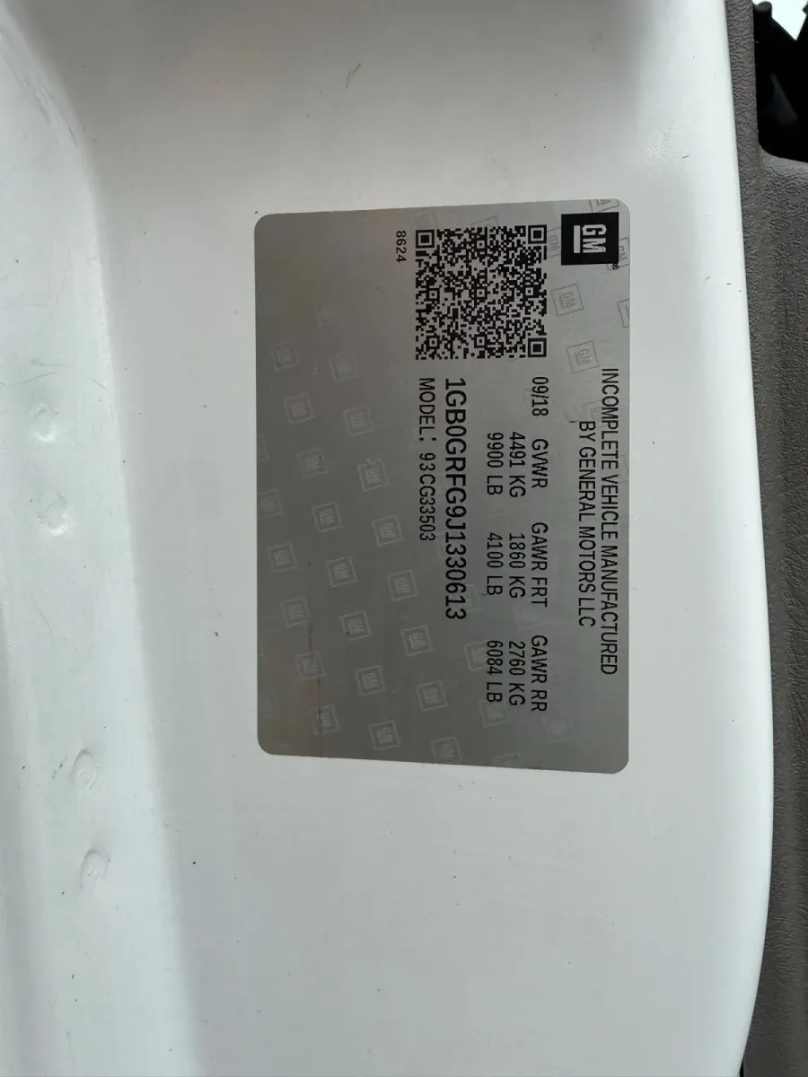 2018 Chevrolet Express 3500 Work Van | Photo 17 of 19