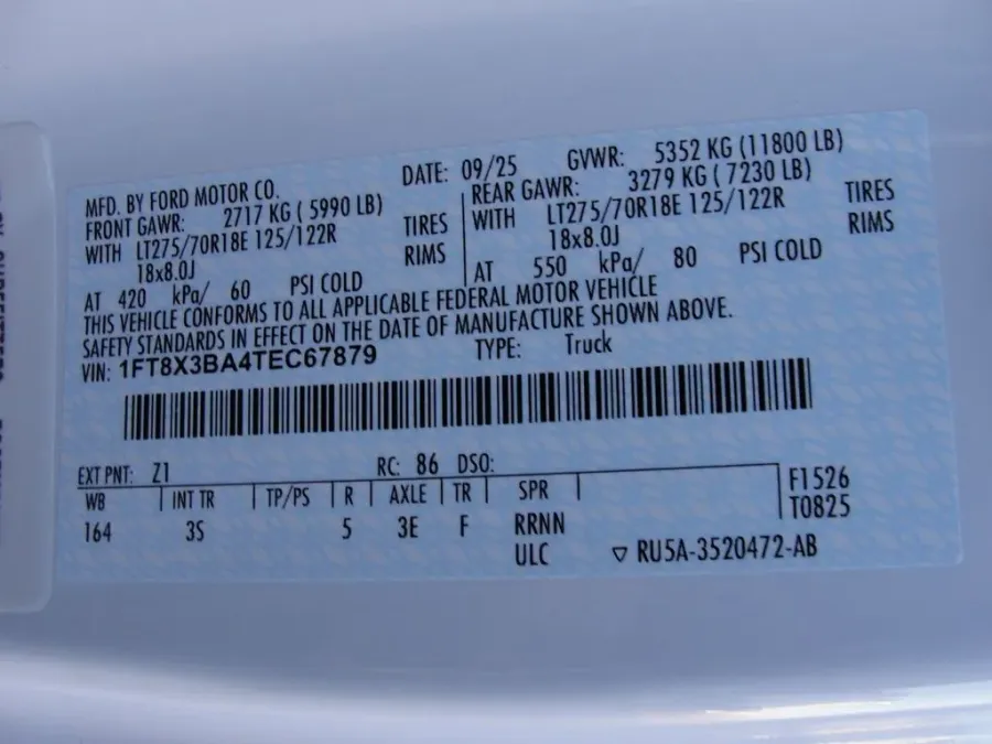 2026 Ford Super Duty F-350 XLT | Photo 12 of 14