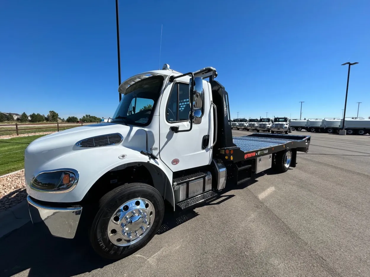 Versatran Telehandler Retriever Trucks for Sale - Versatran Heavy Equipment Transporters ...