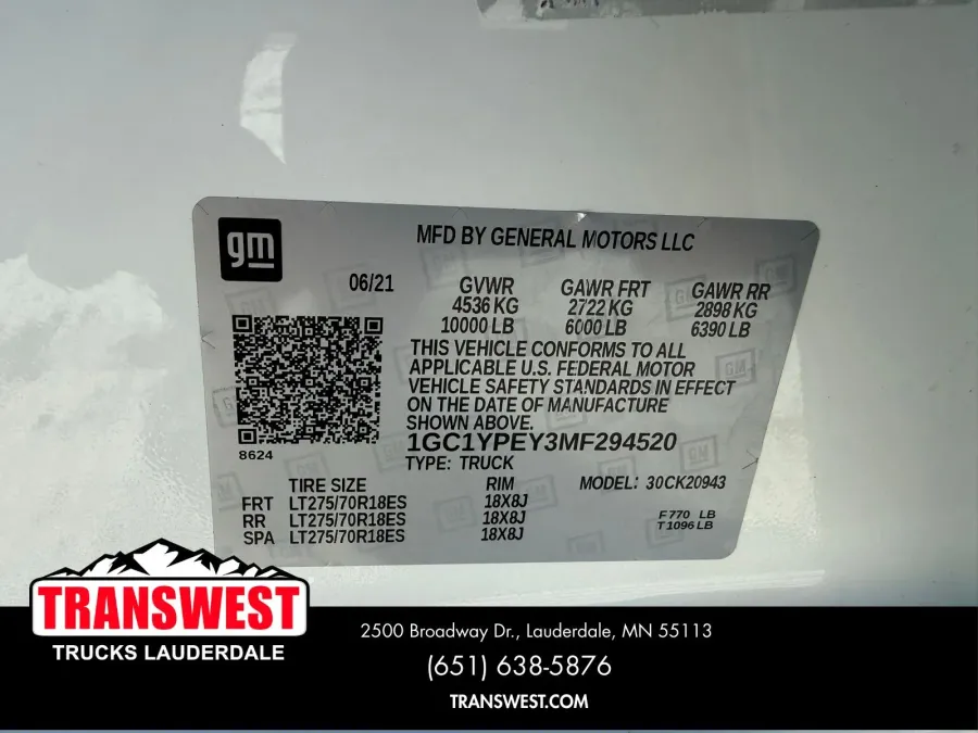 2021 Chevrolet Silverado 2500HD LTZ | Photo 19 of 21