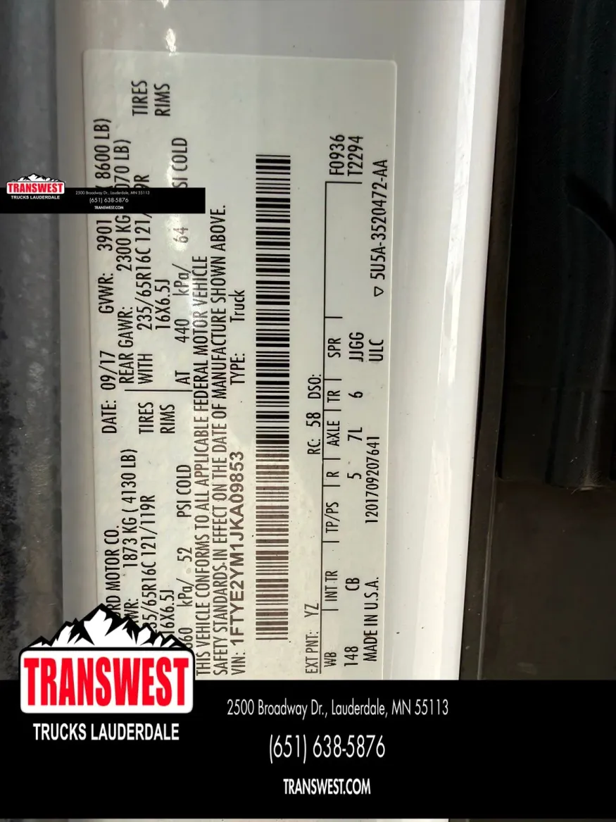 2018 Ford Transit-150 Base | Photo 18 of 20