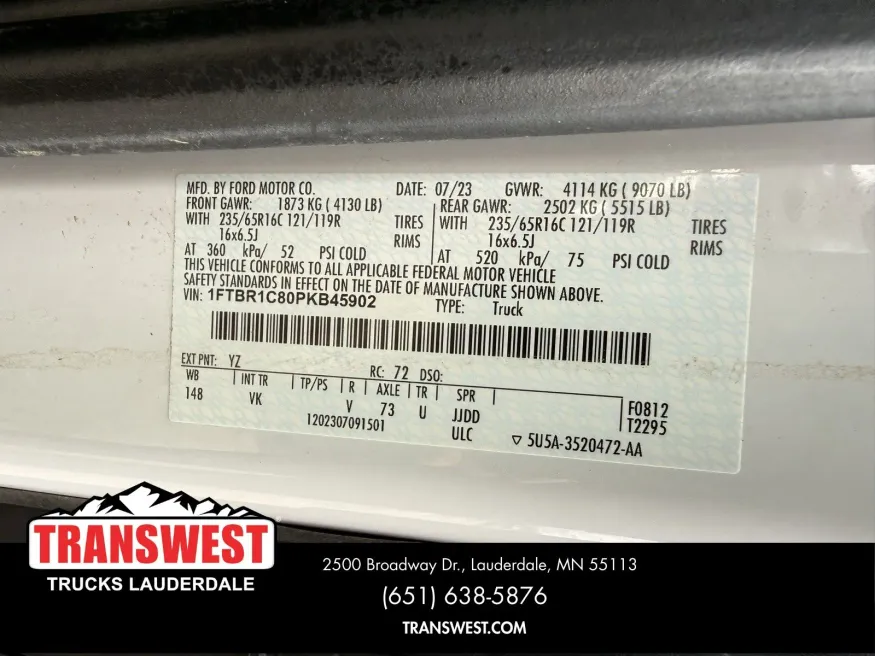 2023 Ford Transit-250 Base | Photo 18 of 20