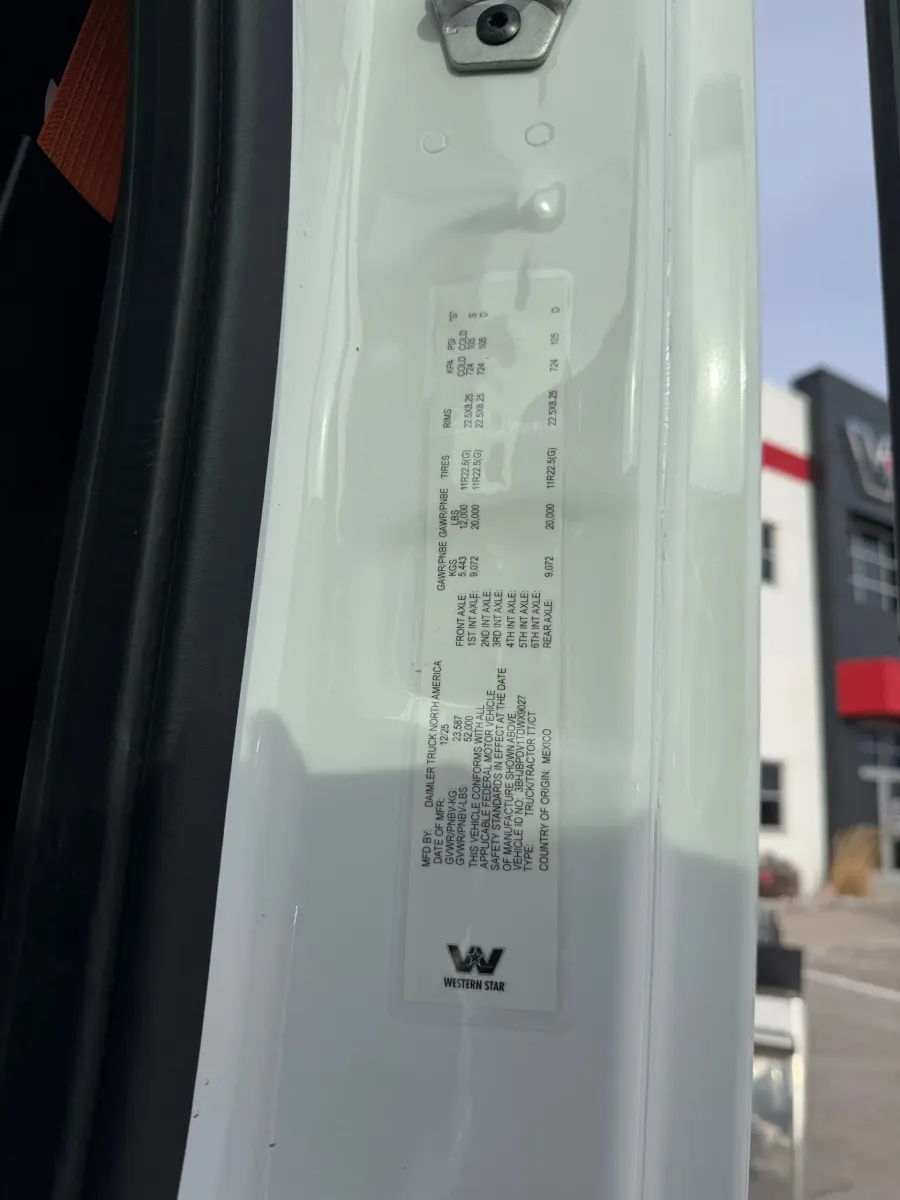 2026 Western Star 47X | Photo 7 of 7