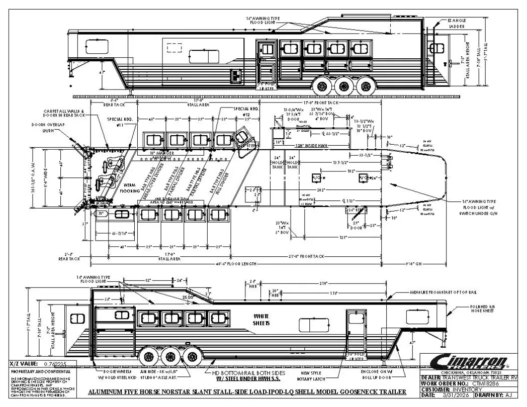 2027 Cimarron Norstar 5HLQ 