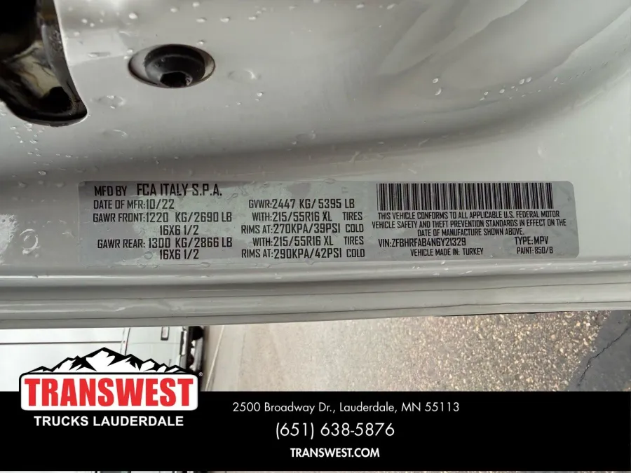 2022 RAM Promaster City Base | Photo 19 of 21