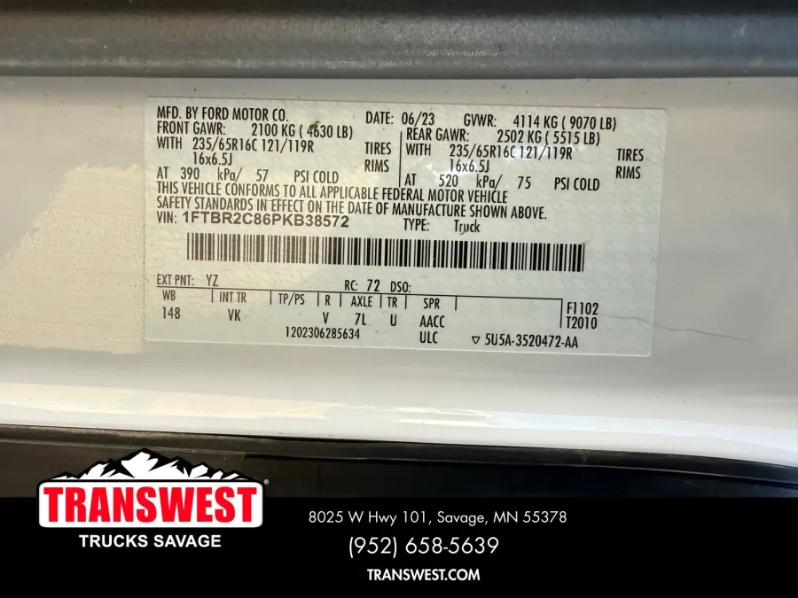 2023 Ford Transit-250 Base | Photo 18 of 20