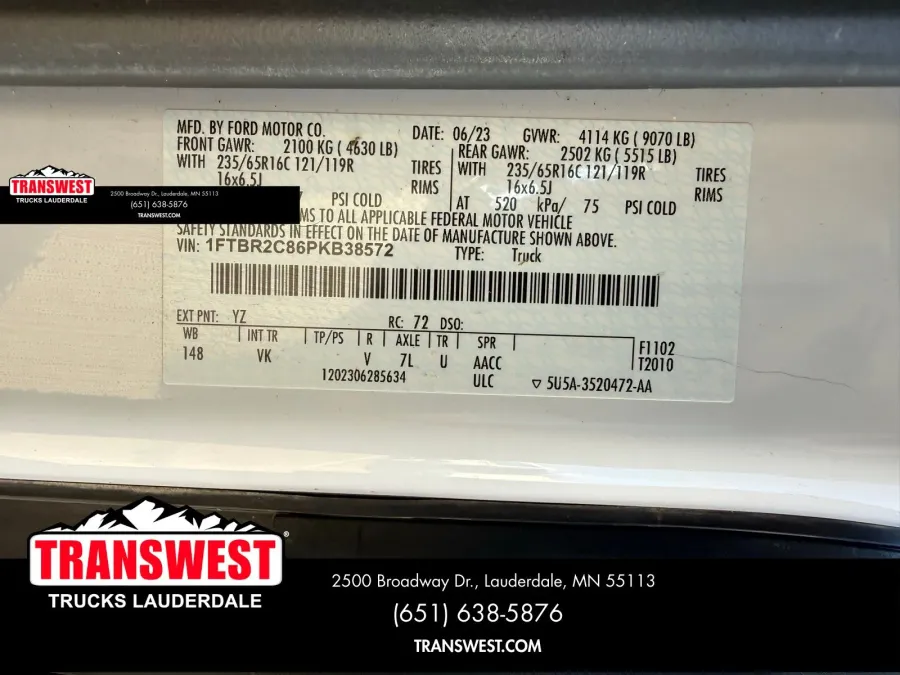 2023 Ford Transit-250 Base | Photo 18 of 20