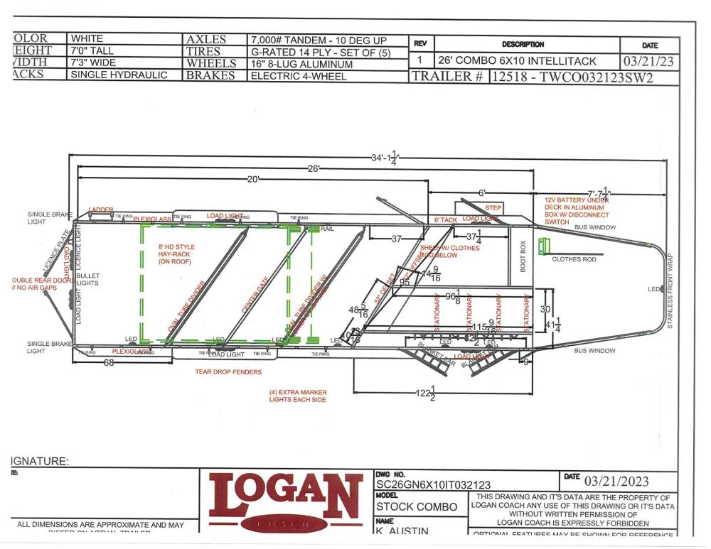 2023 Logan Coach Stockman Express Combo | Photo 1 of 1