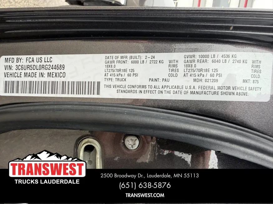 2024 RAM 2500 Big Horn | Photo 22 of 23