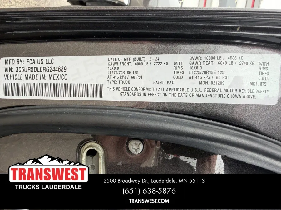 2024 RAM 2500 Big Horn | Photo 22 of 23