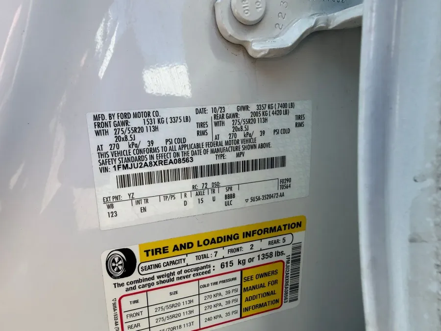 2024 Ford Expedition Limited | Photo 20 of 22