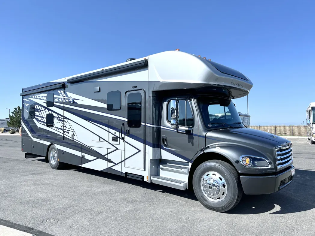 Super Rv2 Blue 2025 Renegade Valencia | Super C Diesel RV | Renegade RV