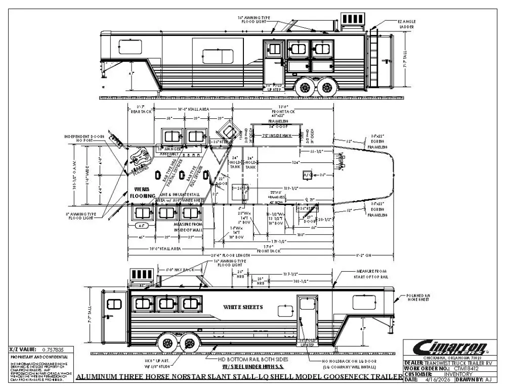 2027 Cimarron Norstar 3HLQ