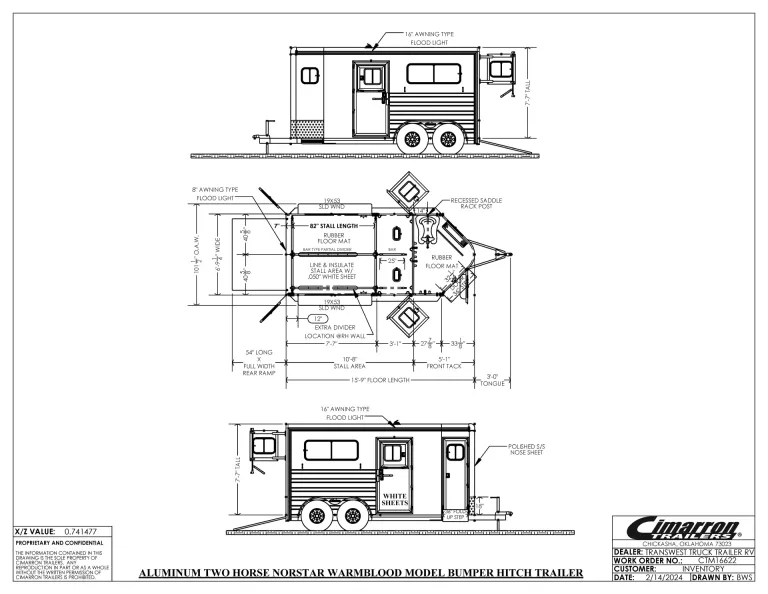2024 Cimarron Norstar 2HBP