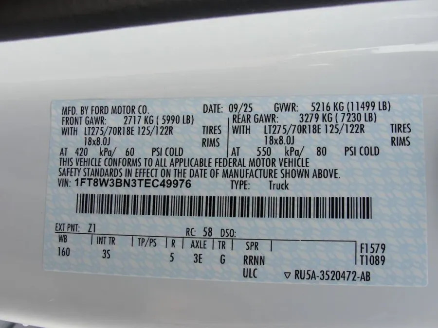 2026 Ford Super Duty F-350 XLT | Photo 13 of 15