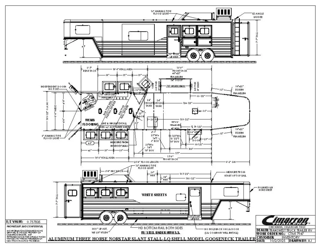 2026 Cimarron Norstar 3HLQ 