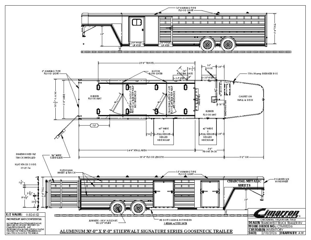 2027 Cimarron Stierwalt Signature Series Stock