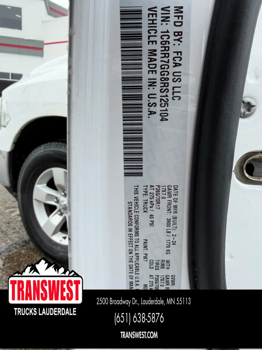 2024 RAM 1500 Classic SLT | Photo 20 of 21