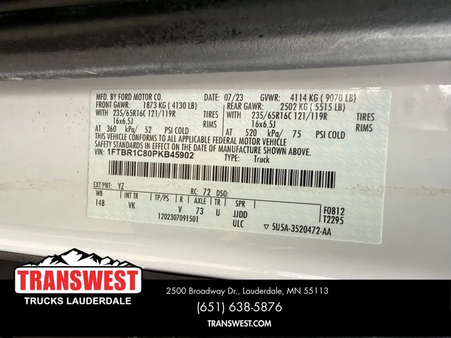 2023 Ford Transit-250 Base | Photo 18 of 20